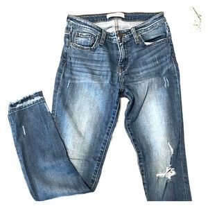 Flying Monkey cropped denim